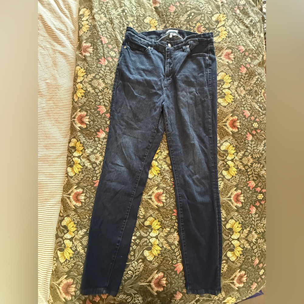 Good American Midnight Blue Jeans Good Legs